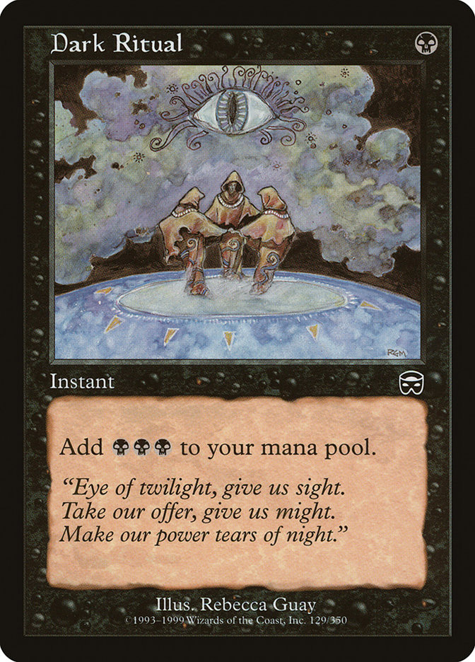 暗黒の儀式/Dark Ritual》FBB ドイツ語 4枚セット - MTG専門店